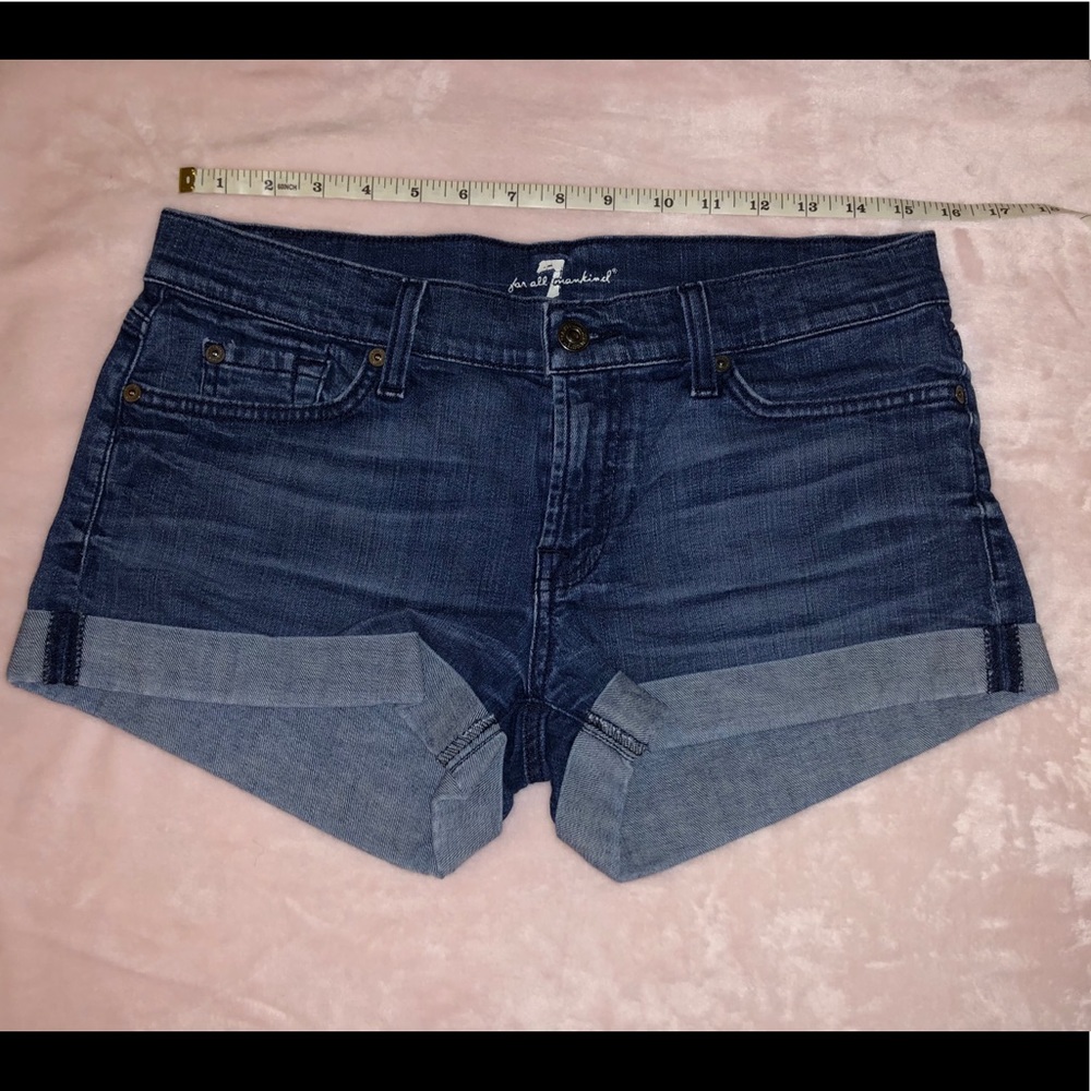 7 for all mankind shorts size 30